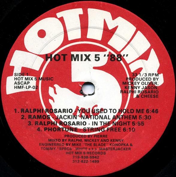 Various - Best Of Hot Mix 5 '88 [RECORD STORE