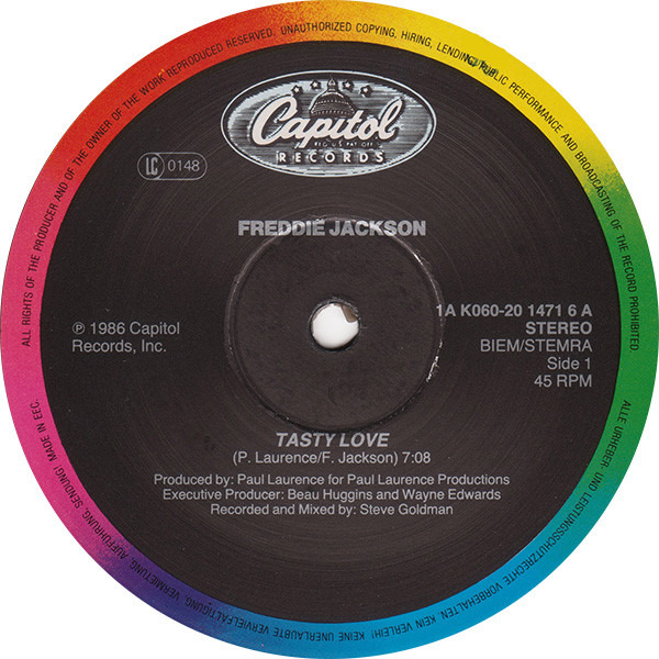 Freddie Jackson - Tasty Love [RECORD STORE ROOM]